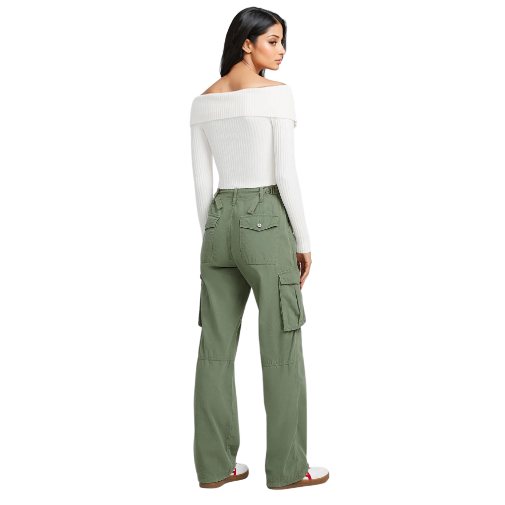 Amélie |  Pantalon Cargo Ajustable