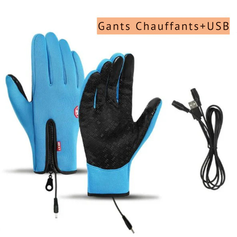 Evolve - Gants Chauffants Rechargeables Tactiles