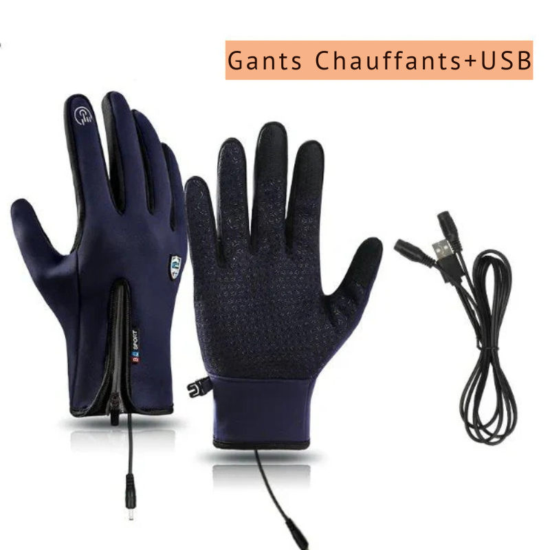 Evolve - Gants Chauffants Rechargeables Tactiles