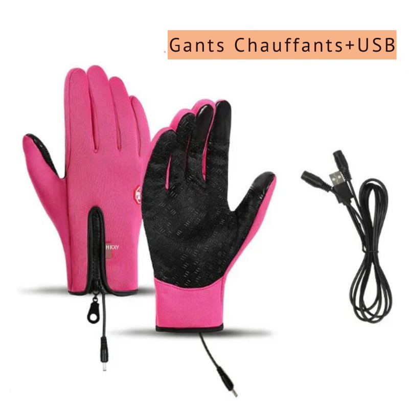 Evolve - Gants Chauffants Rechargeables Tactiles