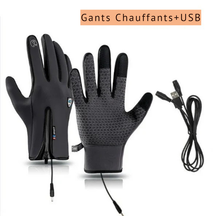 Evolve - Gants Chauffants Rechargeables Tactiles