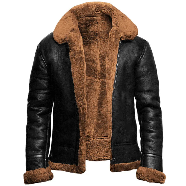 LEO™ | MANTEAU D'HIVER EN CUIR